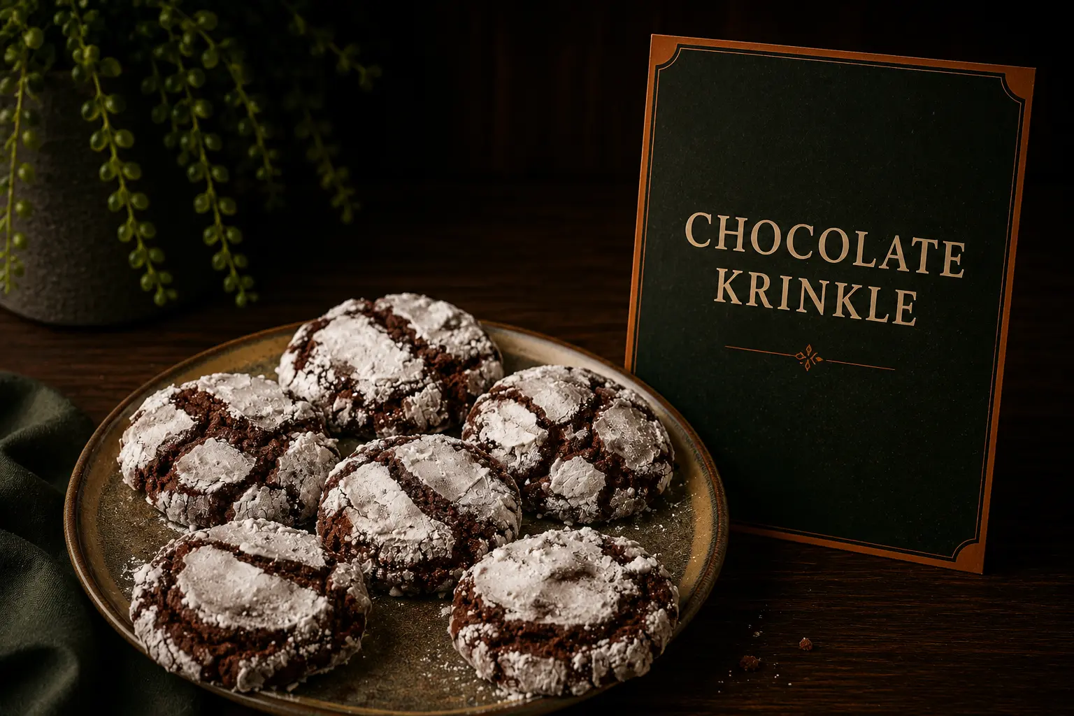 Chocolate Krinkle from Town Talk Bakery in Mississauga Chocolate Krinkle from Town Talk Bakery in Mississauga