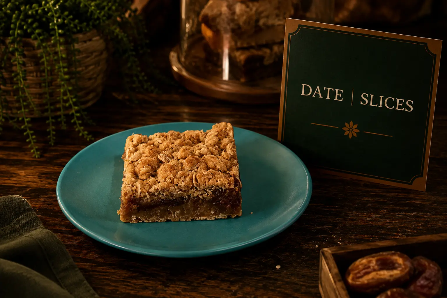 Date Slice from Town Talk Bakery in Mississauga Date Slice from Town Talk Bakery in Mississauga