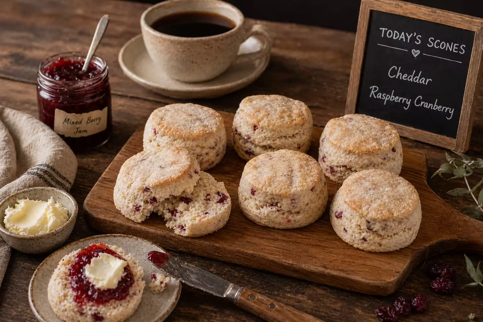 Scones from Town Talk Bakery in Mississauga Scones from Town Talk Bakery in Mississauga